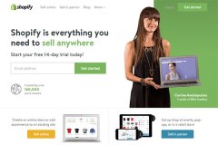 Shopify，一枚簡潔清新的國外電子商務(wù)平臺網(wǎng)站